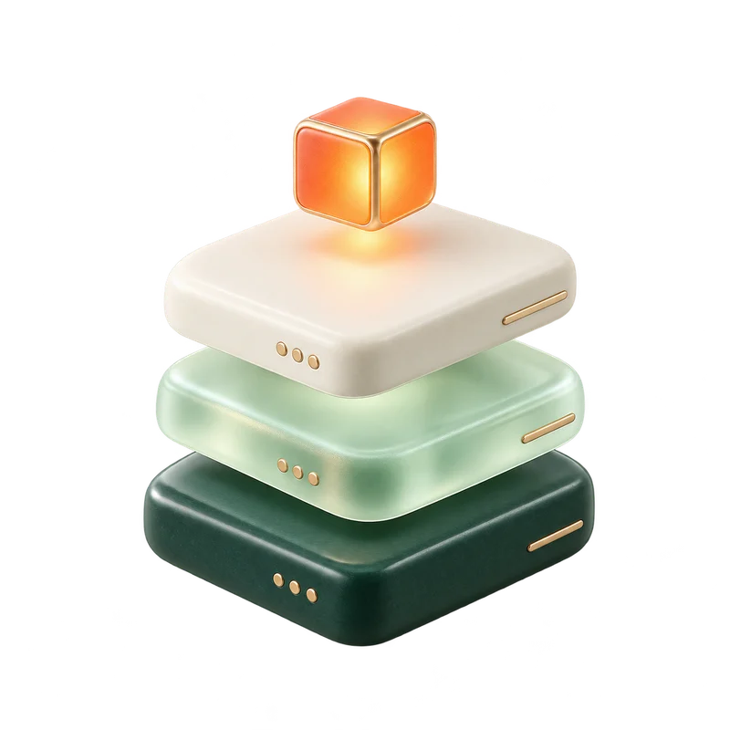 Language illustrated in the Embiro Labs ceramic and mineral style.
